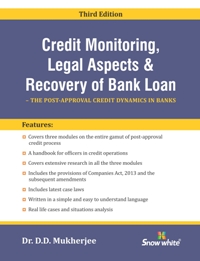 CREDIT MONITORING, LEGAL ASPECTS & RECOVERY OF BANK LOAN